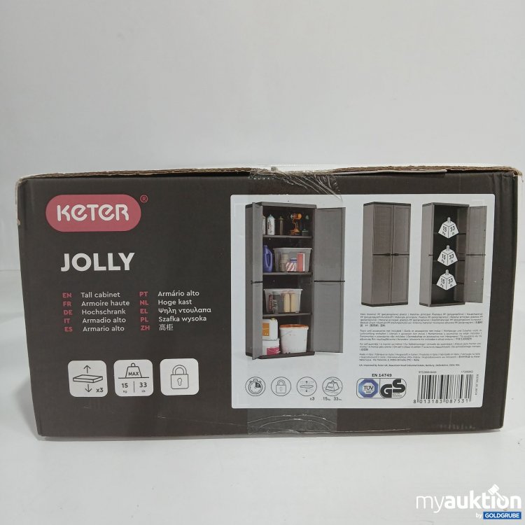 Artikel Nr. 816274 Artikel Nr. 816274: Keter Jolly Hochschrank 166x39x68cm