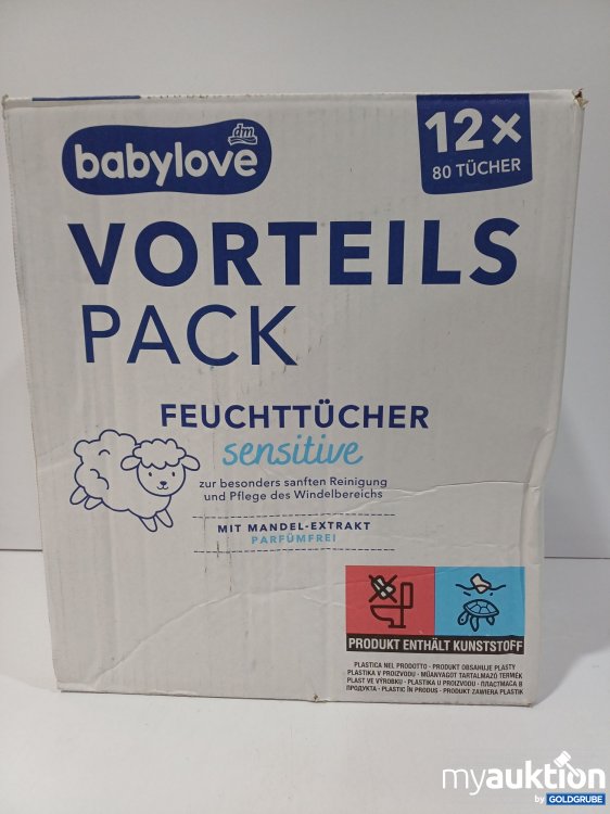 Artikel Nr. 888274 Artikel Nr. 888274: Dm Babylove Feuchttücher12x80 Tücher