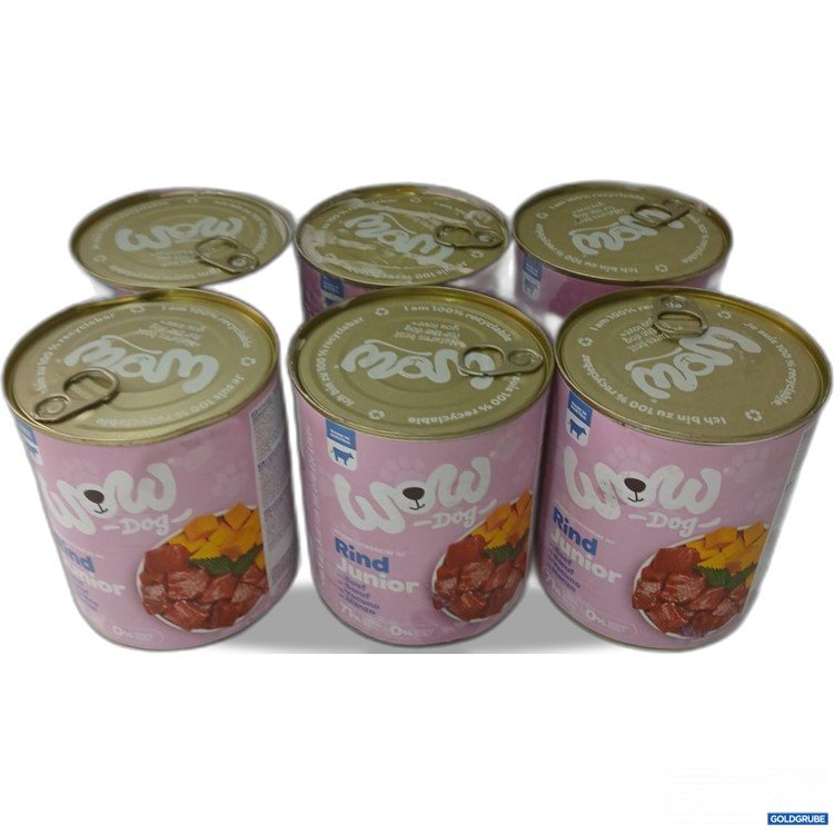 Artikel Nr. 973274: wow Dog Rind Junior 6×800g
