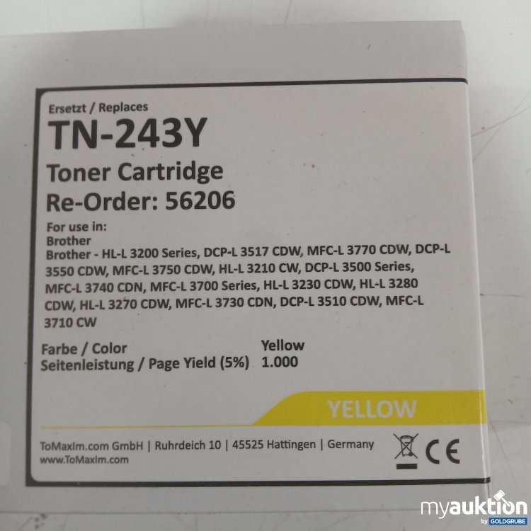 Artikel Nr. 977274: Toner Cartridge TN 243Y Yellow