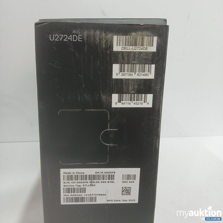Artikel Nr. 990274 Artikel Nr. 990274: Dell UltraSharp 27 Thunderbolt Hub Monitor U2724DE