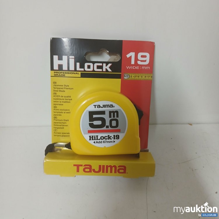 Artikel Nr. 399275 Artikel Nr. 399275: Tajima HiLock Maßband 5m