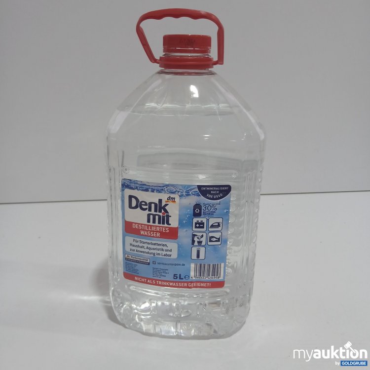 Artikel Nr. 834275: Denkmit Destilliertes Wasser 5l