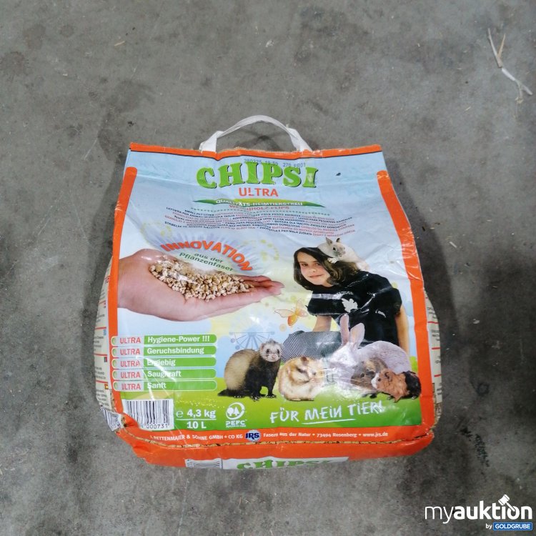 Artikel Nr. 855275: Chipsi Ultra Qualitäts Heimtierstreu 10l