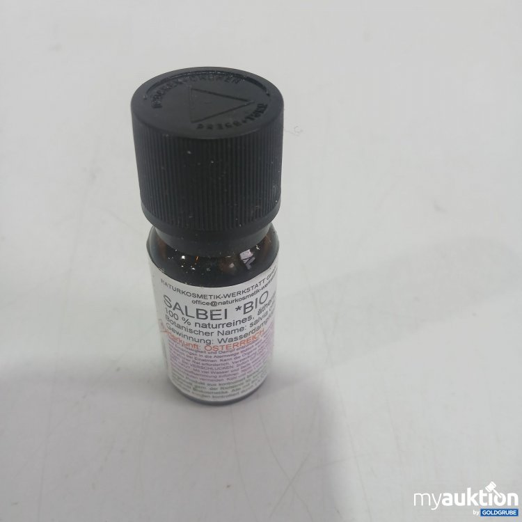 Artikel Nr. 870275 Artikel Nr. 870275: Naturkosmetik Salbei Bio ätherisches Öl 10ml