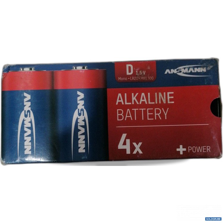 Artikel Nr. 886275: Ansmann Alkaline Batterien D 4Stk