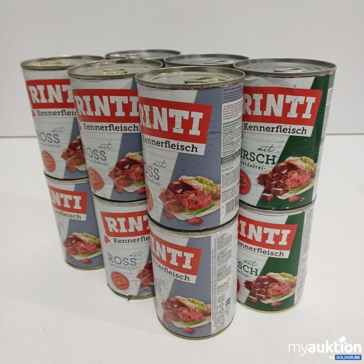 Artikel Nr. 890275: Rinti Hundefutter diverse Sorten 12x400g