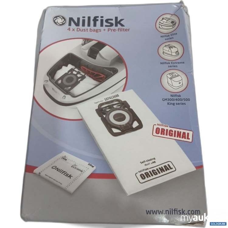 Artikel Nr. 919275: Nilfisk Staubbeutel + Vorfilter 4x