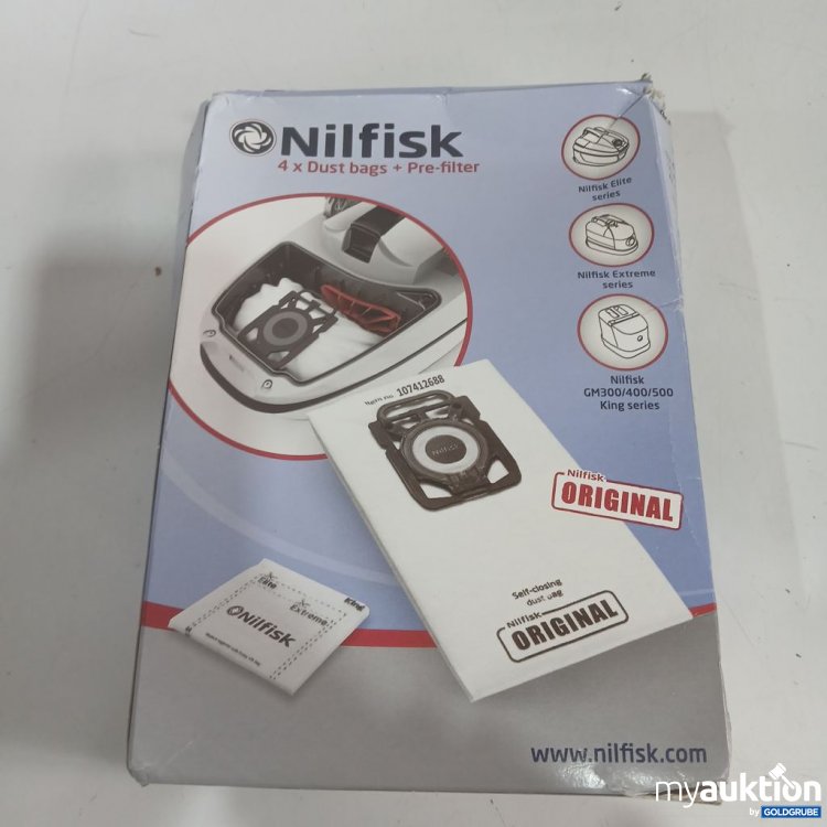 Artikel Nr. 919275: Nilfisk Staubbeutel + Vorfilter 4x