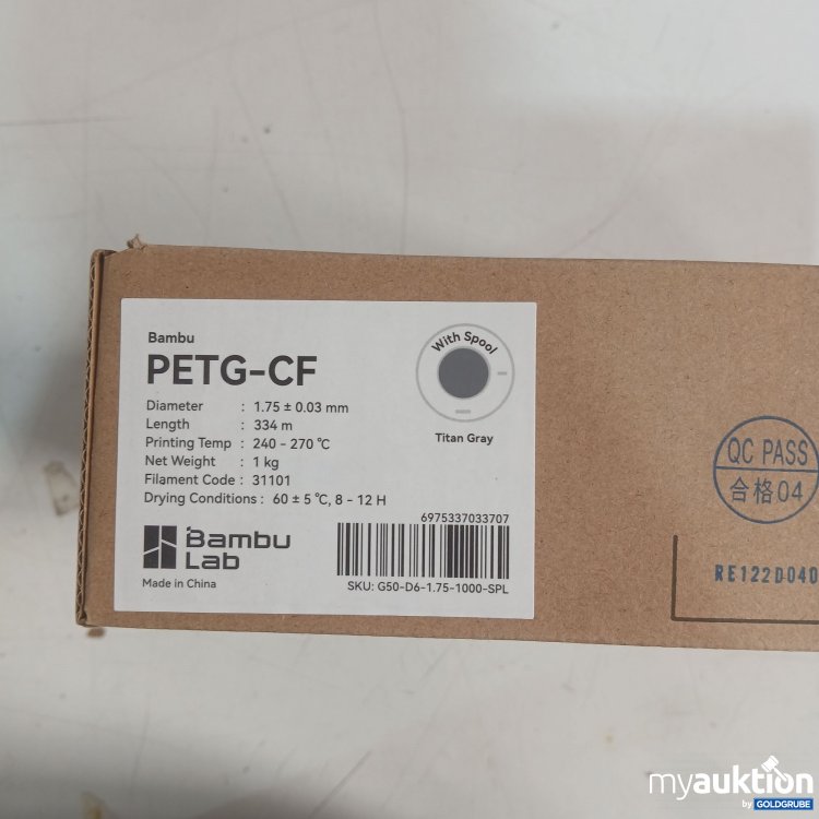 Artikel Nr. 931275: Bambu Lab PETG -CF 1.75 mm 