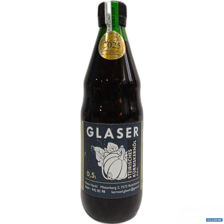 Artikel Nr. 962275: Glaser steirisches Kürbiskernöl 0,5L 