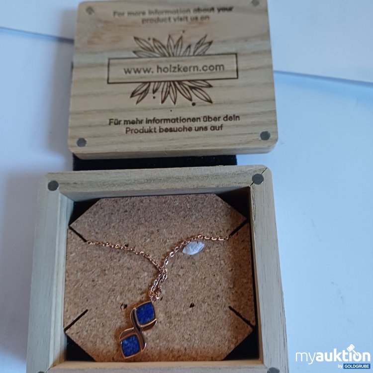 Artikel Nr. 969275 Artikel Nr. 969275: Holzkern Halskette rosegold