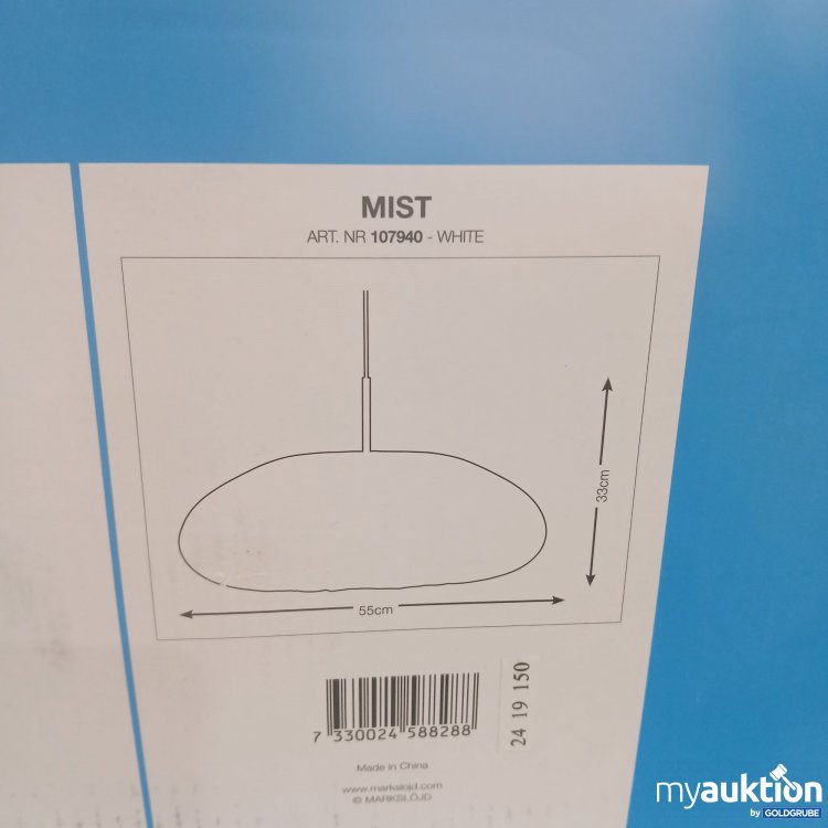 Artikel Nr. 397276 Artikel Nr. 397276: Mist Markslöjd Deckenleuchte Weiß 33x55cm