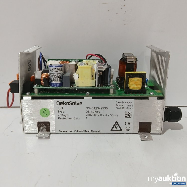 Artikel Nr. 445276 Artikel Nr. 445276: Oekosolve HV-Modul 40kV 60W, Art.No. OS-0123-2735