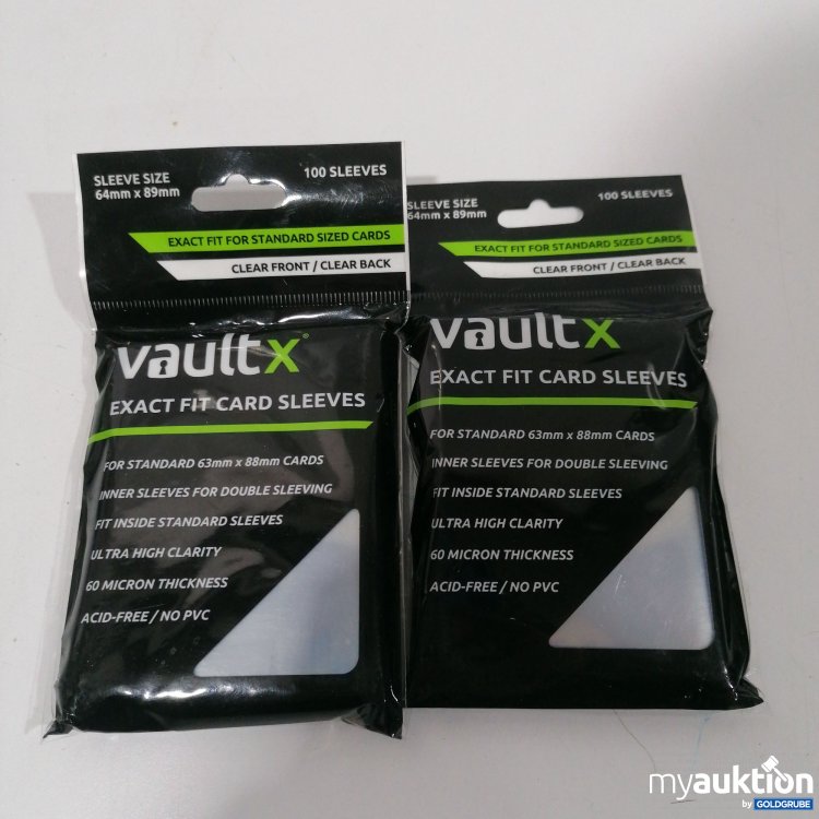 Artikel Nr. 878276: Vauk Exakt Fit Cards Sleeves 64x89mm 2Stk
