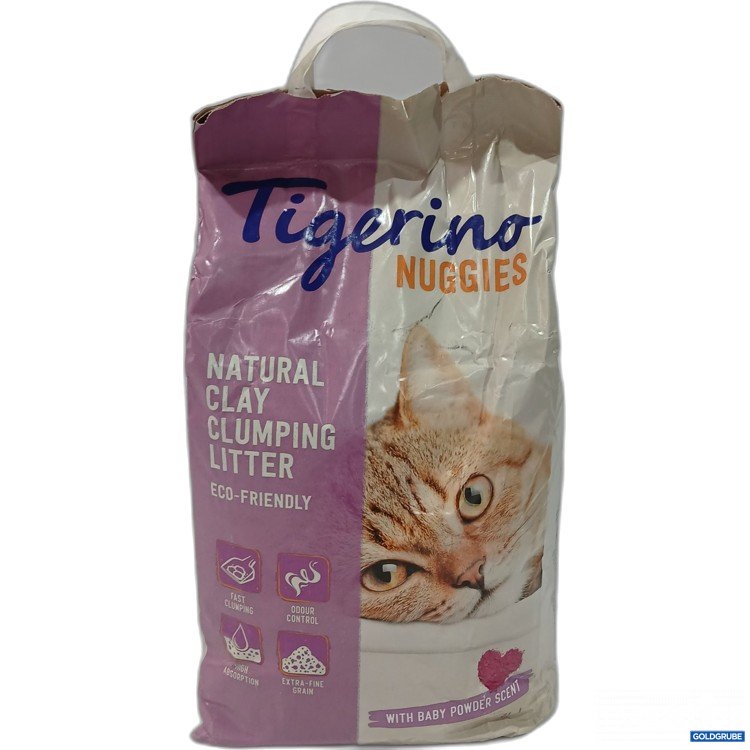 Artikel Nr. 885276: Tigerino Nuggies Katzenstreu with Baby Powder Scent 14l