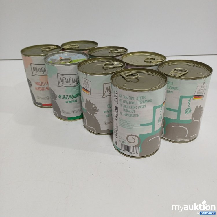 Artikel Nr. 890276 Artikel Nr. 890276: Mjamjam Katzenfutter diverse Sorten 8x400g