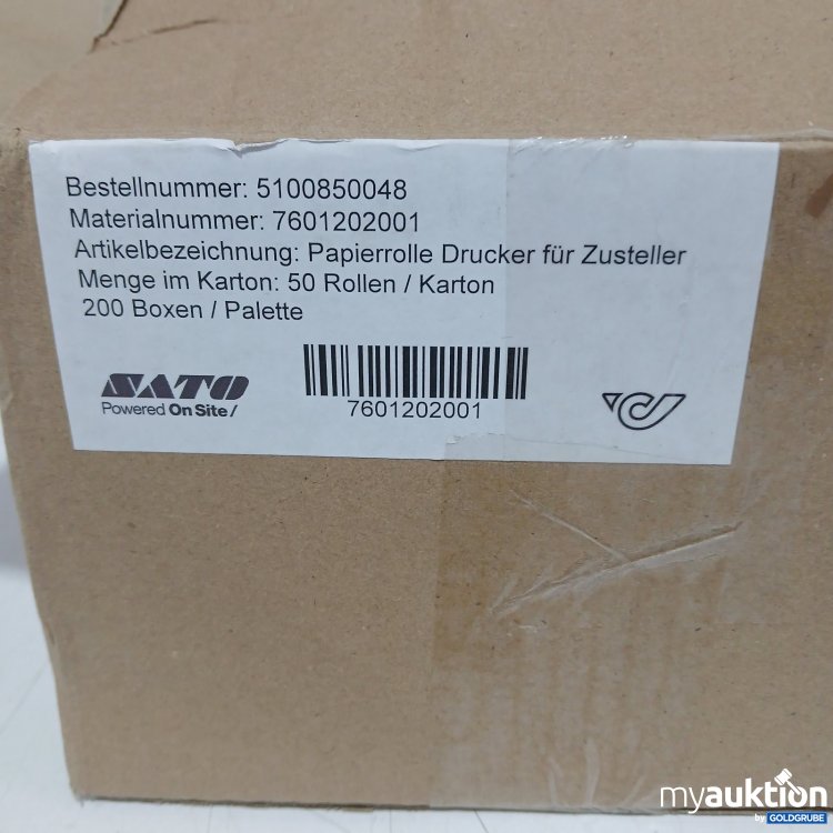 Artikel Nr. 938276: SATO Papierrolle Drucker für Zusteller