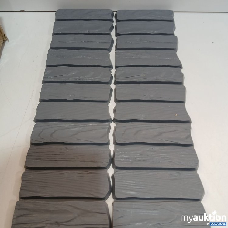 Artikel Nr. 952276: Garden Fence Rattan 60×10×14cm Beetumrandung 8 Stück