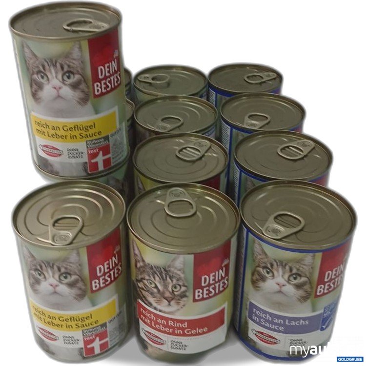 Artikel Nr. 973276: DEIN BESTES Katzenfutter diverse Sorten 13x400 g