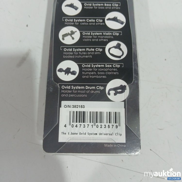 Artikel Nr. 996276: Thomann t.Bone Ovid System Clip Series 