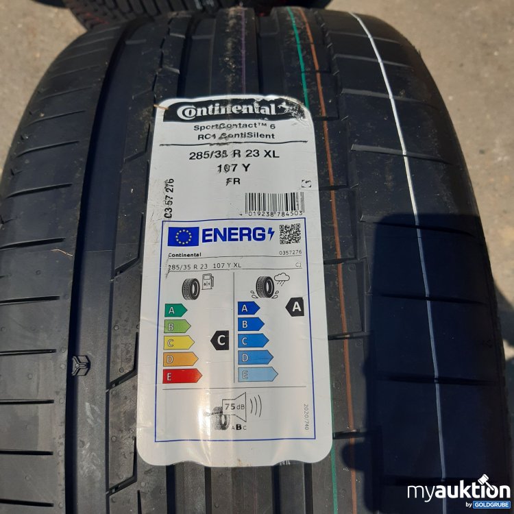 Artikel Nr. 439277 Artikel Nr. 439277: Continental SportContact 6 RC1 285/35R23 XL 107Y