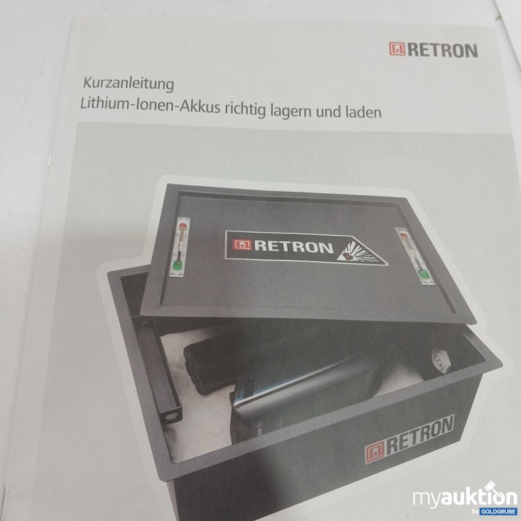 Artikel Nr. 444277 Artikel Nr. 444277: Retron Akku Box Brandschutz ca 52x43cm