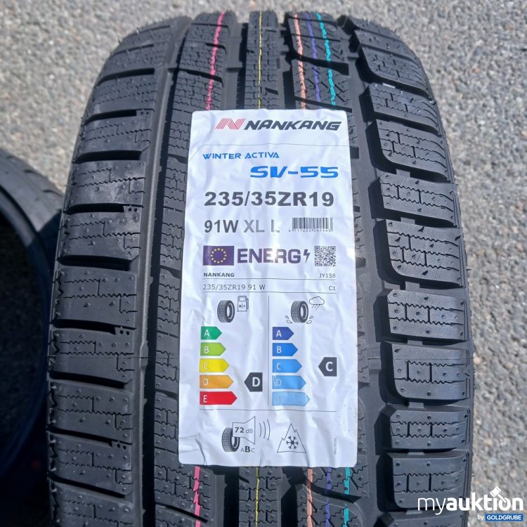 Artikel Nr. 447277 Artikel Nr. 447277: Nankang Winter Activa SV-55 235/35 ZR19 91W XL L