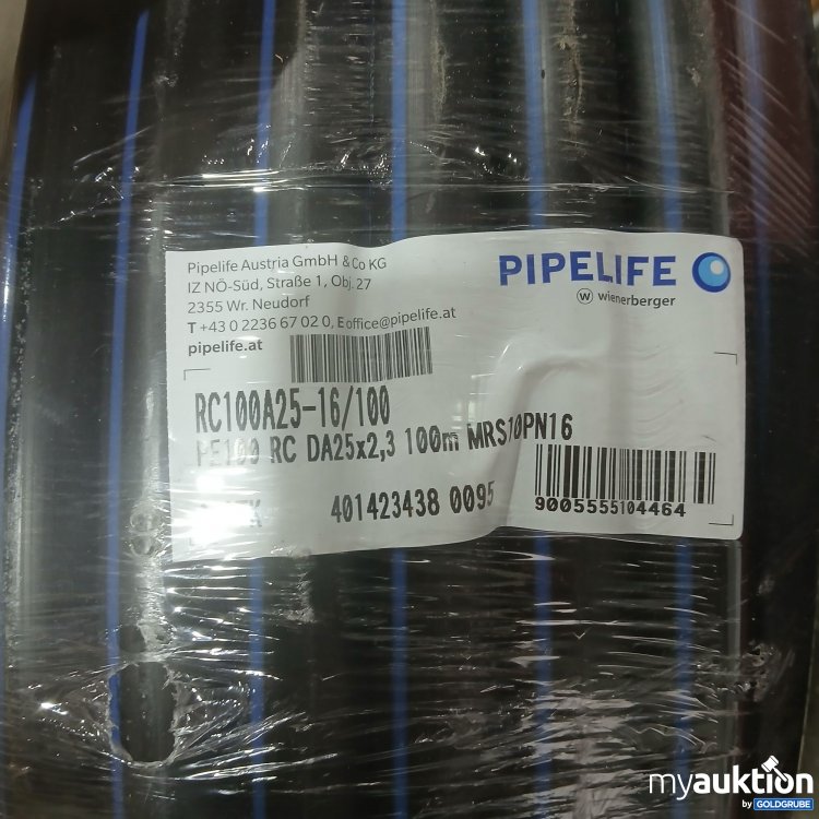 Artikel Nr. 463277 Artikel Nr. 463277: Pipelife Rohr/Schlauch PE100 RC DA25x2,3 100m MRS10PN16
