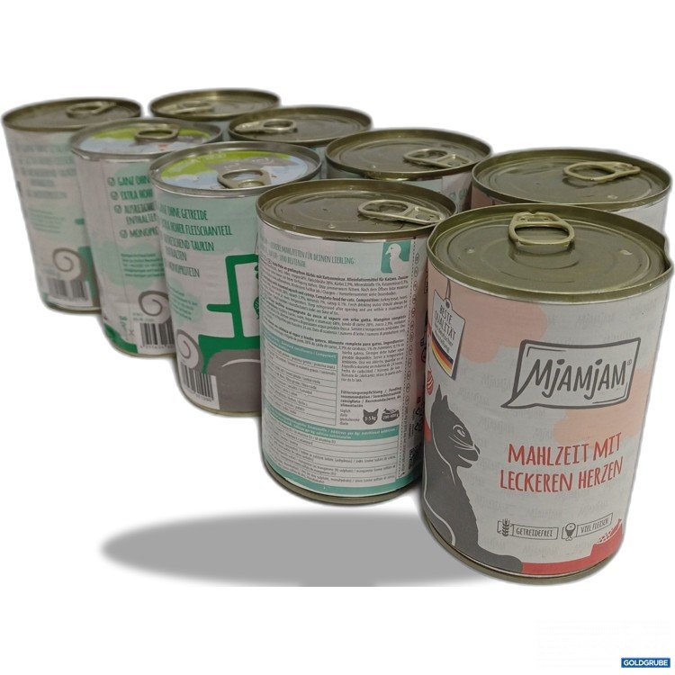 Artikel Nr. 890277: Mjamjam Katzenfutter diverse Sorten 9x400g