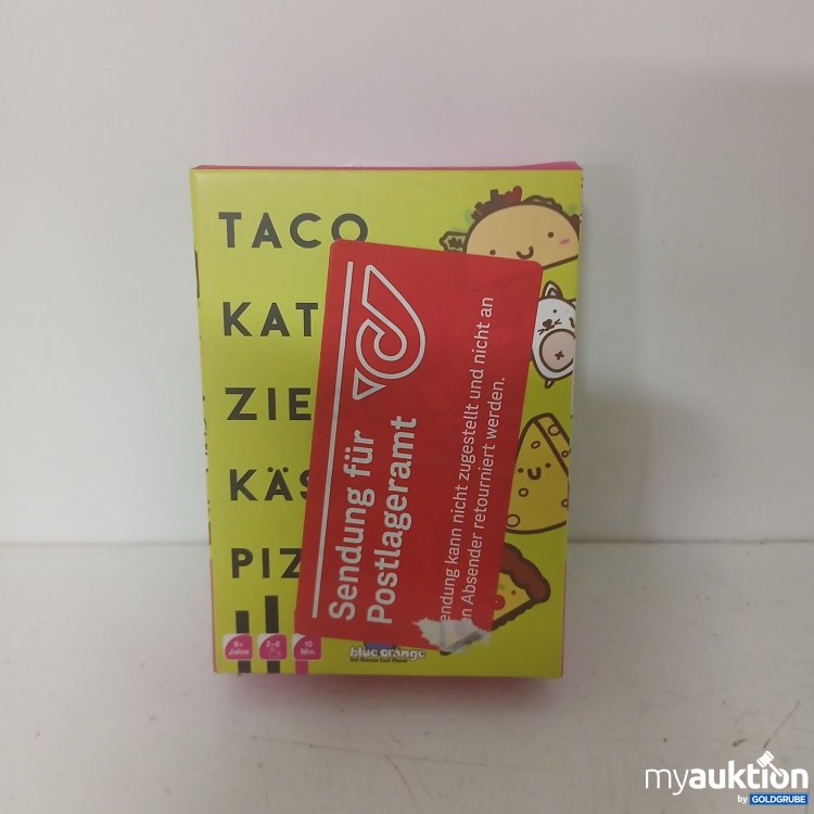 Artikel Nr. 902277: Taco Katze Ziege Käse Pizza Kartenspiel 
