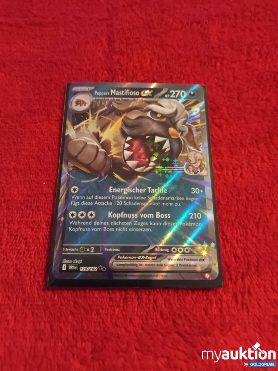 Artikel Nr. 907277 Artikel Nr. 907277: Pokemon Karte