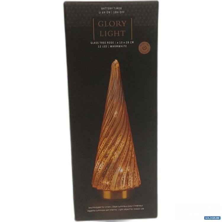 Artikel Nr. 921277: STT GLORY LIGHT Glasbaum ø10x28 cm