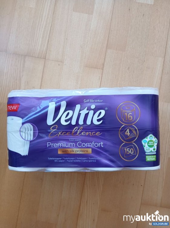 Artikel Nr. 929277 Artikel Nr. 929277: Veltie Excellence Premium Comfort Toilettenpapier 16x150 Blatt