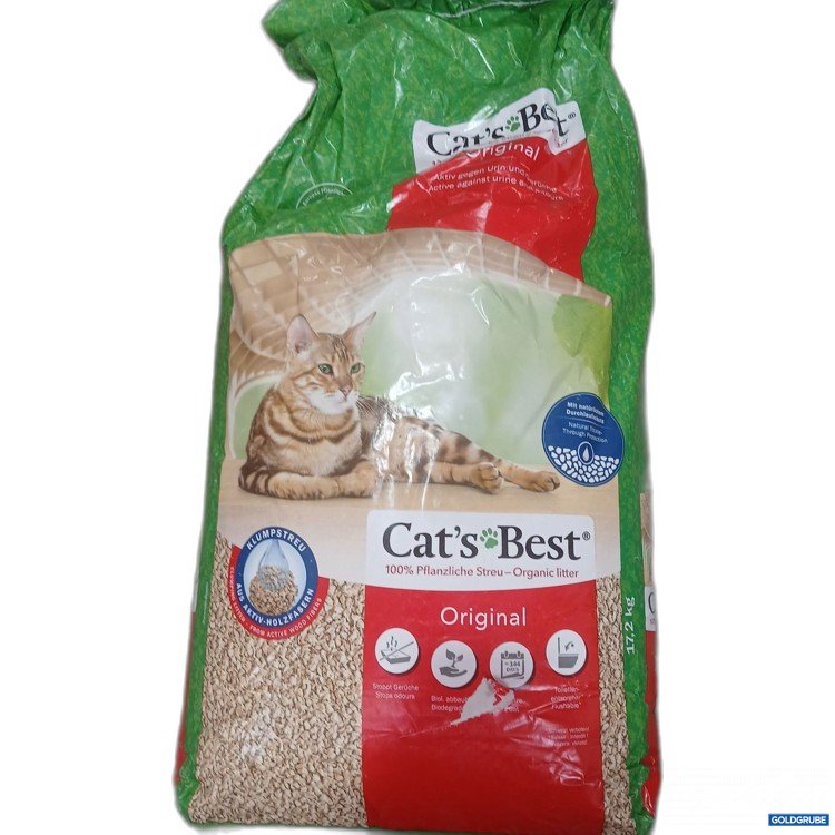 Artikel Nr. 984277: Cat's Best Pflanzliches Katzenstreu 17,2kg 