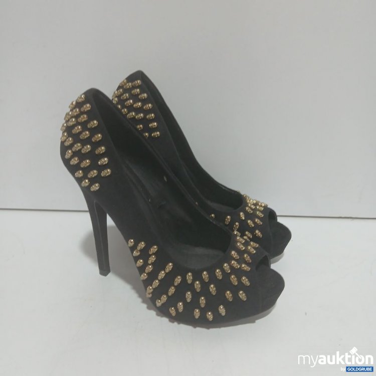 Artikel Nr. 992277 Artikel Nr. 992277: Sisley Schwarze High Heels mit Nieten
