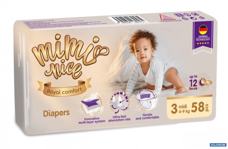 Artikel Nr. 394278 Artikel Nr. 394278: Mimi Nice Windel Royal comfort 3 midi