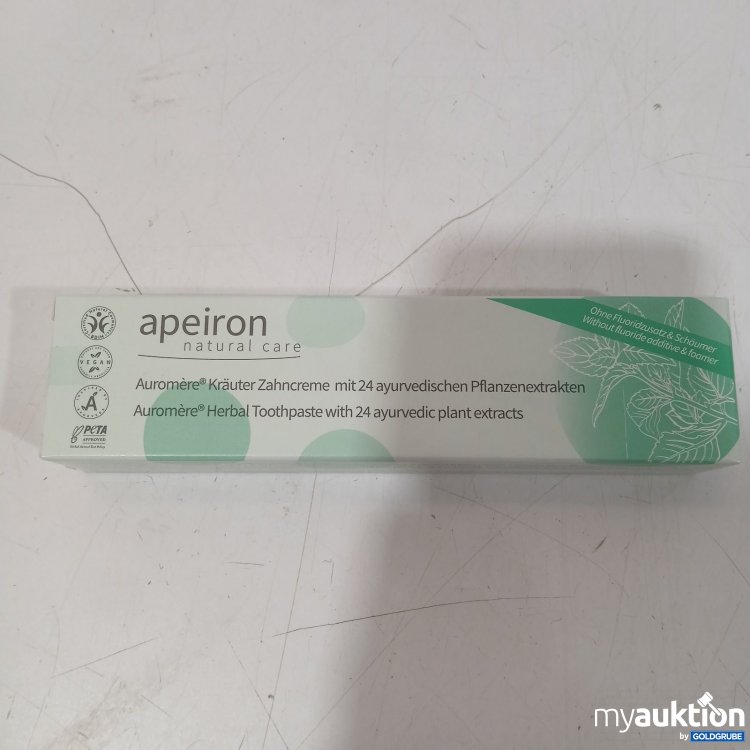 Artikel Nr. 466278 Artikel Nr. 466278: apeiron Auromère Kräuter Zahncreme 75 ml
