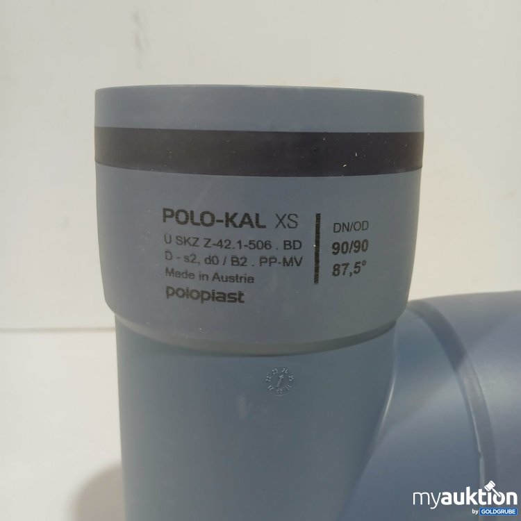 Artikel Nr. 526278: polioplast POLO-KAL XS Rohr T-Stück DN 90/90 87,5°
