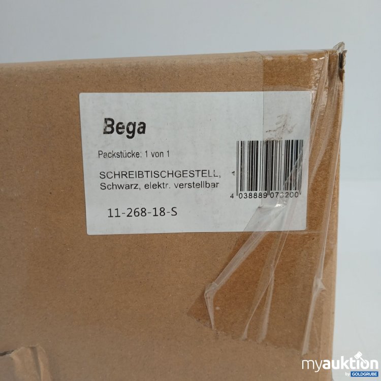 Artikel Nr. 866278: Bega Schreibtischgestell schwarz elektrisch Verstellbar 11-268-18-S 