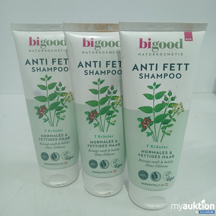 Artikel Nr. 870278 Artikel Nr. 870278: Bigood Anti Fett Shampoo je 200ml