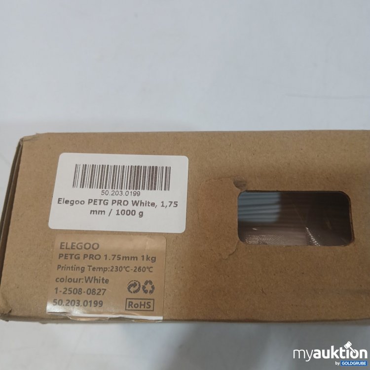 Artikel Nr. 942278 Artikel Nr. 942278: Elegoo 3D Printer Filament PETG PRO White 1,75 mm 1 kg