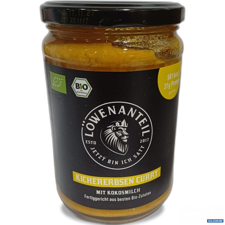 Artikel Nr. 962278: Löwenanteil Kichererbsen Curry 570g