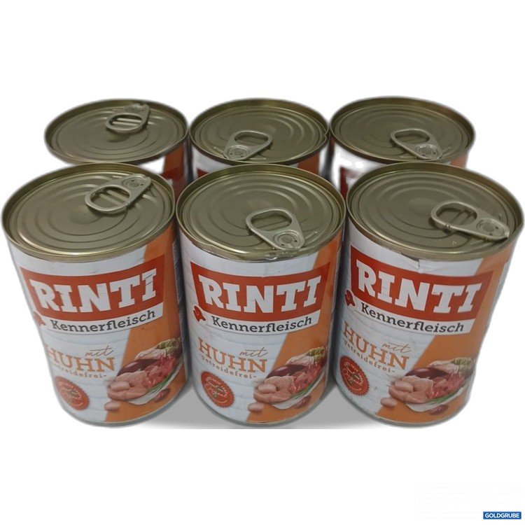 Artikel Nr. 973278: RINTI Kennerfleisch mit Huhn 6x400 g