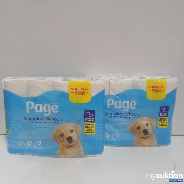Artikel Nr. 981278 Artikel Nr. 981278: Page Toilettenpapier 2x12 Rollen