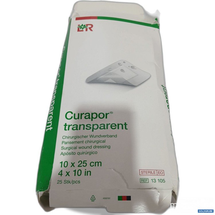 Artikel Nr. 982278: LR Curapor Transparent Chirurgischer Wundverband 10x25cm 25stk  