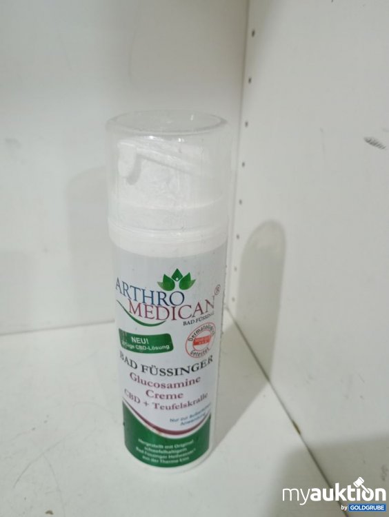 Artikel Nr. 993278: ARTHRO MEDICAN Bad Füßinger Glucosamine Creme CBD + Teufelskralle 150ml