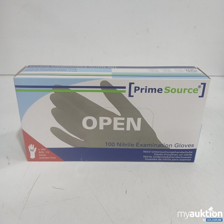 Artikel Nr. 994278 Artikel Nr. 994278: Prime Source 100Nitrile Examination Gloves M