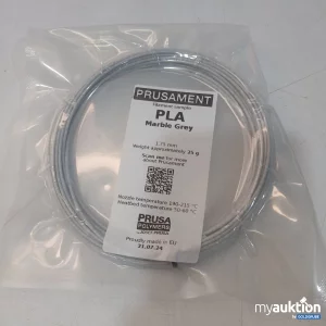 Artikel 469278: Prusament PLA Filamentprobe Marble Grey 25 g 1,75 mm
