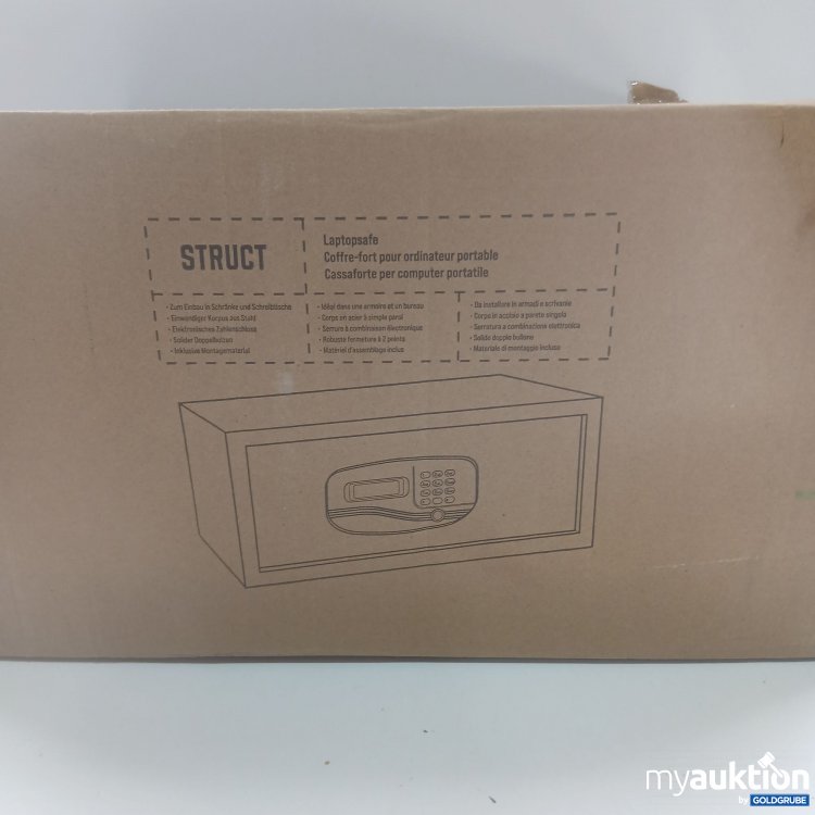 Artikel Nr. 397279 Artikel Nr. 397279: Struct Laptopsafe 1719401 Schwarz 19,5x43x37cm
